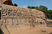 Mamallapuram - Tamil Nadu. The Arjuna's Penance.